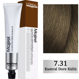 Loreal Professionnel Majirel Coloration Creme - Saç Boyası No: 7.31 Kumral Dore Küllü 50ml - Loreal Professionnel