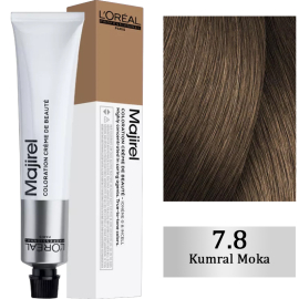 Loreal Professionnel Majirel Coloration Creme - Saç Boyası No: 7.8 Kumral Moka 50ml - Loreal Professionnel
