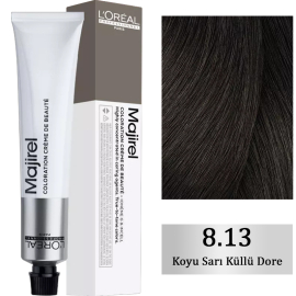 Loreal Professionnel Majirel Coloration Creme - Saç Boyası No: 8.13 Koyu Sarı Küllü Dore 50ml - Loreal Professionnel