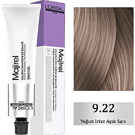 Loreal Professionnel Majirel Coloration Creme - Saç Boyası No: 9.22 Yoğun Irize Açık Sarı 60ml - Loreal Professionnel