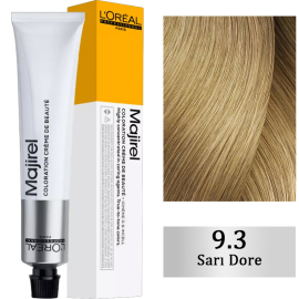 Loreal Professionnel Majirel Coloration Creme - Saç Boyası No: 9.3 Sarı Dore 50ml - Loreal Professionnel