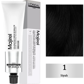 Loreal Professionnel Majirel Funda Coloration Creme Saç Boyası No: 1 Siyah 60ml - Loreal Professionnel