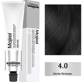 Loreal Professionnel Majirel Funda Coloration Creme Saç Boyası No: 4.0 Derin Kestane 60ml - Loreal Professionnel