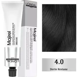 Loreal Professionnel Majirel Funda Coloration Creme Saç Boyası No: 4.0 Derin Kestane 60ml - 1