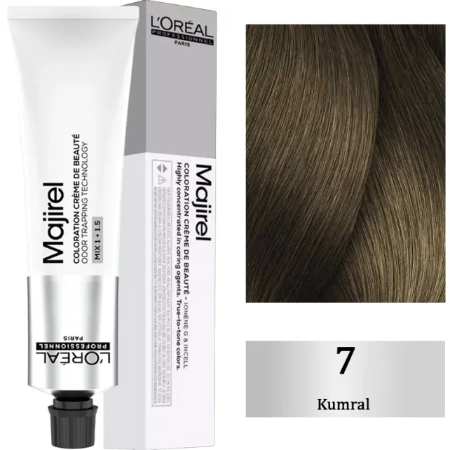 Loreal Professionnel Majirel Funda Coloration Creme Saç Boyası No: 7 Kumral 60ml - 1