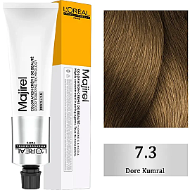 Loreal Professionnel Majirel Gold Coloration Creme - Saç Boyası No: 7.3 Dore Kumral 60ml - Loreal Professionnel
