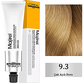 Loreal Professionnel Majirel Gold Coloration Creme - Saç Boyası No: 9.3 Çok Açık Dore 60ml - Loreal Professionnel