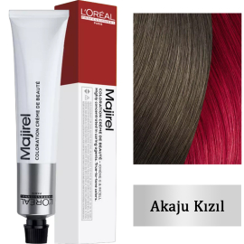 Loreal Professionnel Majirel Majicontrast - Kızıl Bakır Balyaj Boyası No: Akaju Kızıl 50ml - Loreal Professionnel