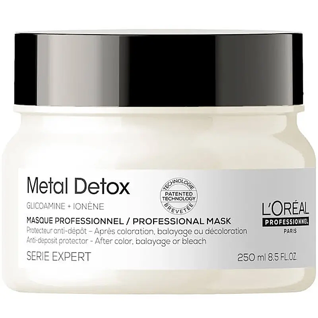 Loreal Professionnel Metal Detox Mask - Detoks Etkili Saç Bakım Maskesi 250ml - 1
