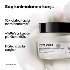 Loreal Professionnel Metal Detox Mask - Detoks Etkili Saç Bakım Maskesi 500ml - 3