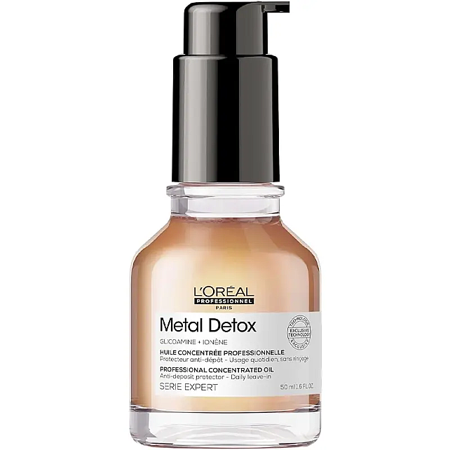 Loreal Professionnel Metal Detox Oil - Konsantre Saç Bakım Yağı 50ml - 1