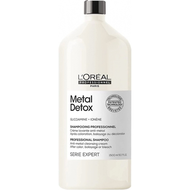 Loreal Professionnel Metal Detox Shampoo - Detoks Etkili Saç Bakım Şampuanı 1LT - 1