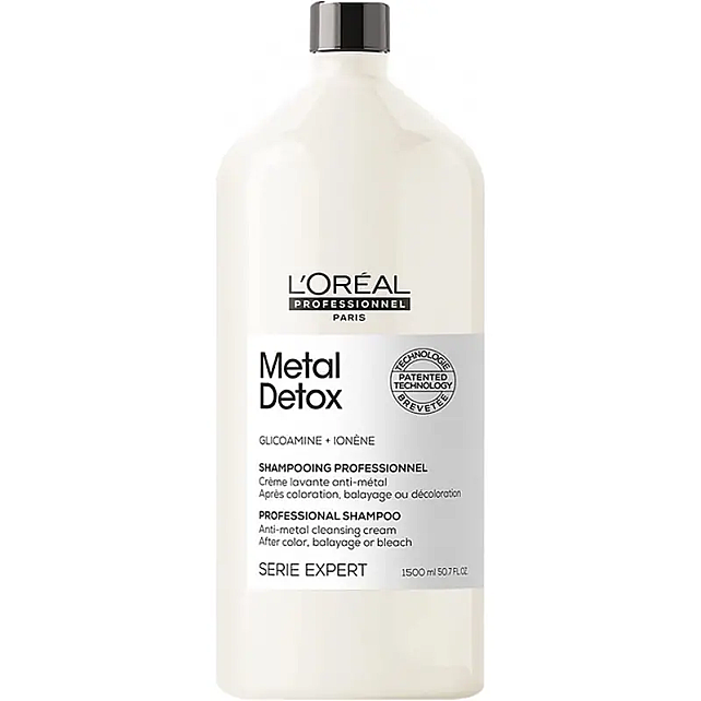 Loreal Professionnel Metal Detox Shampoo - Detoks Etkili Saç Bakım Şampuanı 1lt - 1