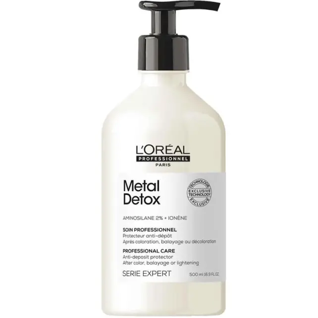Loreal Professionnel Metal Detox Shampoo - Detoks Etkili Saç Bakım Şampuanı 500ml - 1