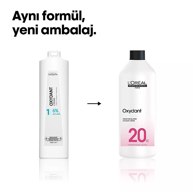 Loreal Professionnel Oxydant Creme - 20 Vol 6% Oksidan 1lt - 2