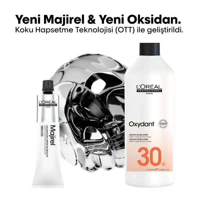 Loreal Professionnel Oxydant Creme - 30 Vol 9% Oksidan 1LT - 3