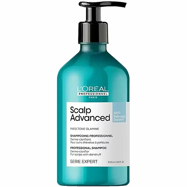 Loreal Professionnel Scalp Advanced Shampoo - Kepek Karşıtı Bakım Şampuanı 500ml - 1