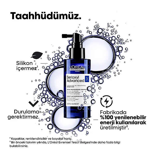 Loreal Professionnel Serioxyl Advanced - İnce Telli Saç Bakım Serumu 90ml - 3