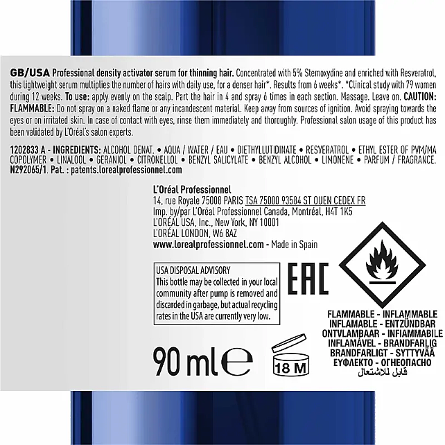 Loreal Professionnel Serioxyl Advanced - İnce Telli Saç Bakım Serumu 90ml - 4