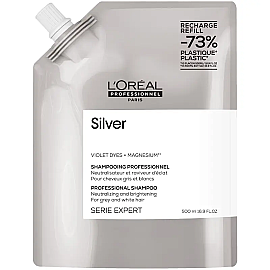 Loreal Professionnel Silver Shampoo Refill - Renk Dengeleyici Mor Şampuan 500ml - Loreal Professionnel