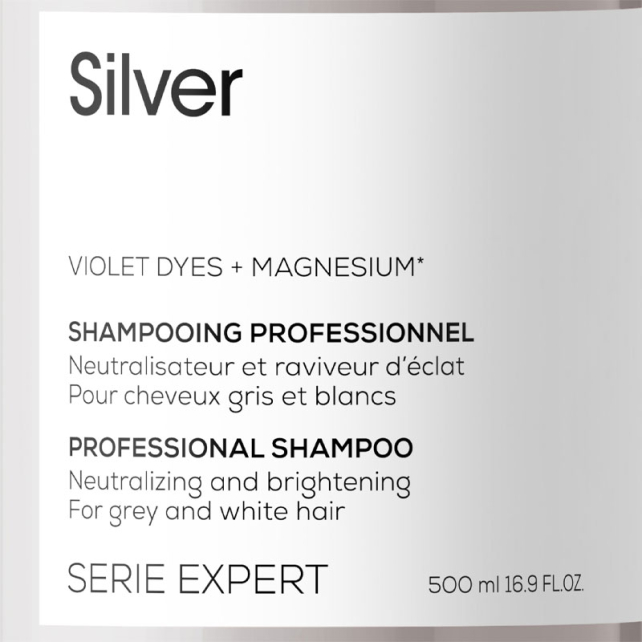 Loreal Professionnel Silver Shampoo - Renk Dengeleyici Mor Şampuan 500ml - 3