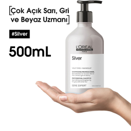 Loreal Professionnel Silver Shampoo - Renk Dengeleyici Mor Şampuan 500ml - 5