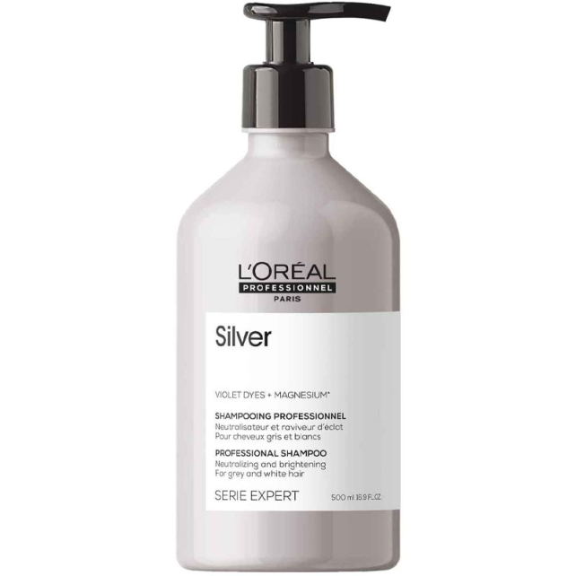 Loreal Professionnel Silver Shampoo - Renk Dengeleyici Mor Şampuan 500ml - 1