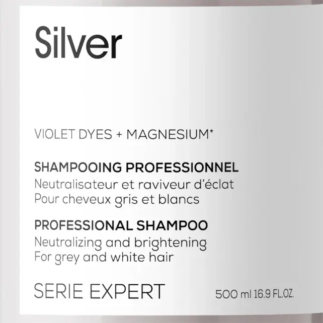 Loreal Professionnel Silver Shampoo - Renk Dengeleyici Mor Şampuan 500ml - 3