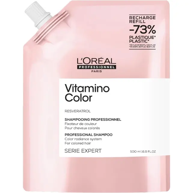 Loreal Professionnel Vitamino Color Shampoo Refill - Renk Koruyucu Saç Bakım Şampuanı 500ml - 1