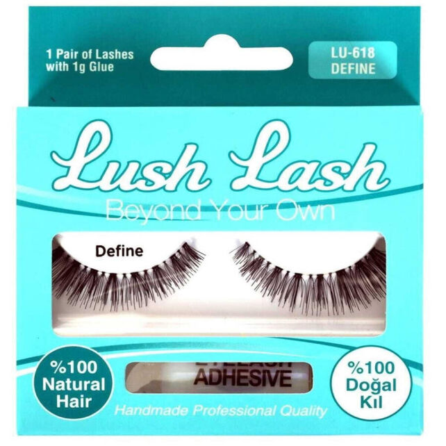 Lush Lash %100 Doğal Kıl Takma Kirpik K:LU-618 - 1