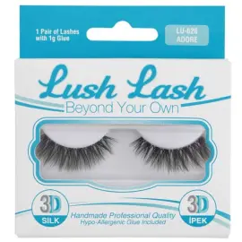 Lush Lash 3D İpek Takma Kirpik Adore LU-626 - Lush Lash