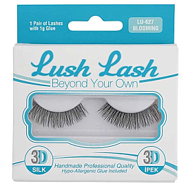 Lush Lash 3D İpek Takma Kirpik Blooming Kod: LU-627 - Lush Lash