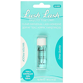 Lush Lash Clear Individual Lash Adhesive - Şeffaf Kirpik Yapıştırıcı 4gr - Lush Lash