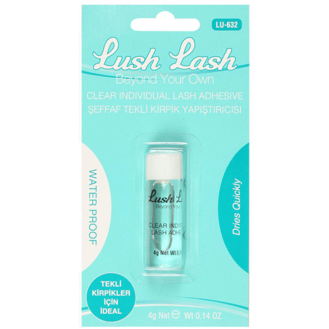 Lush Lash Clear Individual Lash Adhesive-Şeffaf Kirpik Yapıştırıcı 4gr - 1