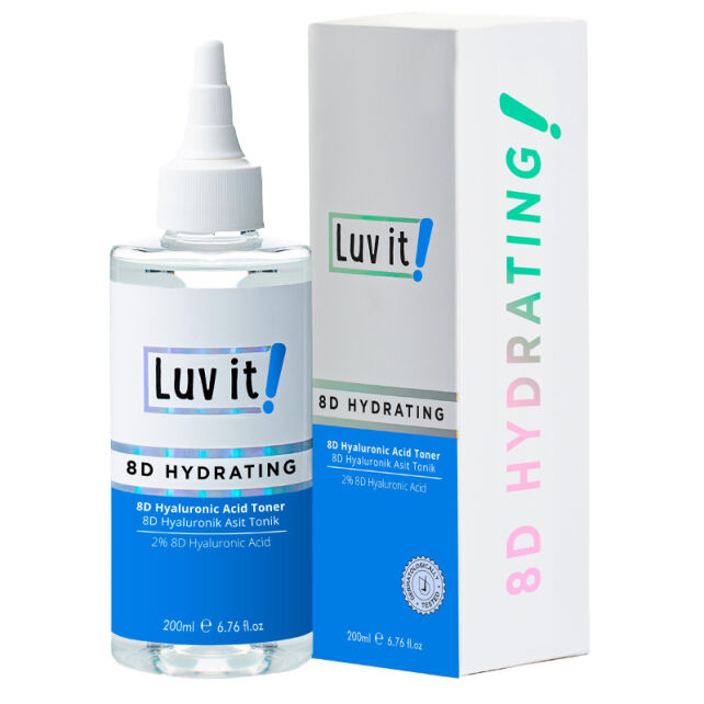 Luv it 8D Hydrating - Hyaluronik Asit Tonik 200ml - 2