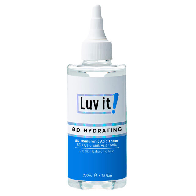 Luv it 8D Hydrating - Hyaluronik Asit Tonik 200ml - 1