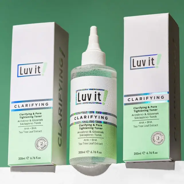 Luv it Clarifying Pore Tightening Toner - Gözenek Karşıtı Tonik 200ml - 3