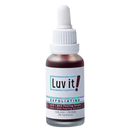 Luv it Exfoliating AHA + BHA Peeling Serum 30ml - Luv It