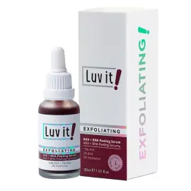 Luv it Exfoliating AHA + BHA Peeling Serum 30ml - 2