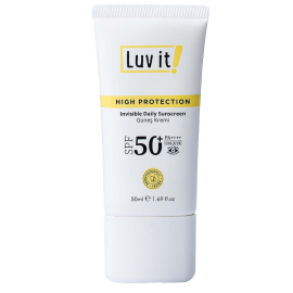 Luv it High Protection Invisible Daily Sunscreen - Leke Karşıtı Güneş Kremi 50ml - Luv It
