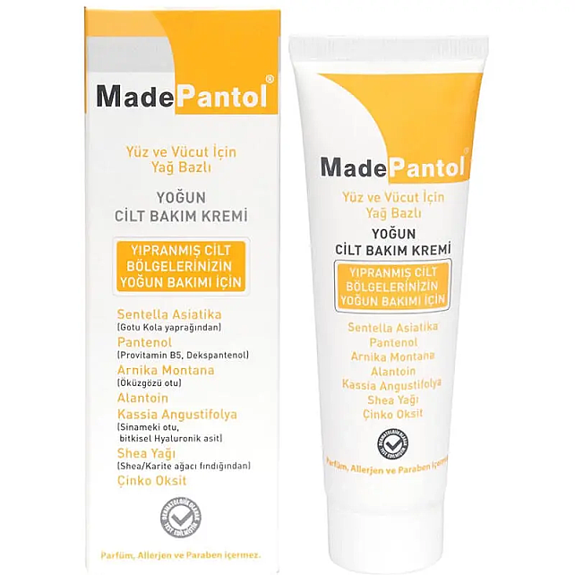 Madepantol Yağ Bazlı Cilt Bakım Kremi 50ml - 1