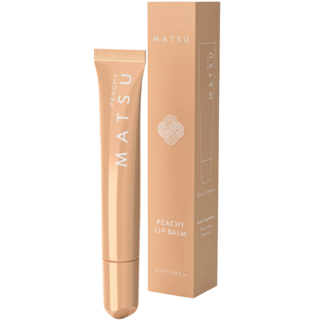 Matsu 2'in 1 Renkli Dudak Balmı - Peachy 10ml - 1