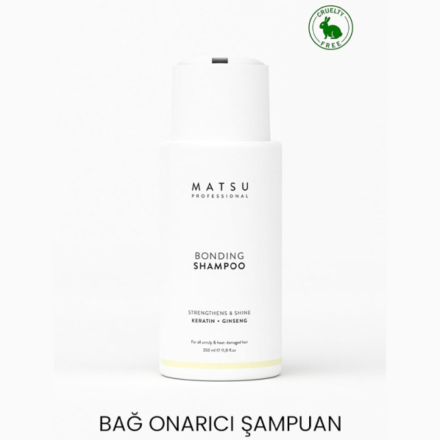 Matsu Bonding Shampoo - Yıpranmış Saçlar İçin Şampuan 350ml - 2
