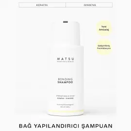 Matsu Bonding Shampoo - Yıpranmış Saçlar İçin Şampuan 350ml - 3
