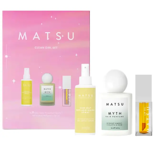 Matsu Clean Girl Set - Yoğun Onarıcı Saç Bakım Seti - 2