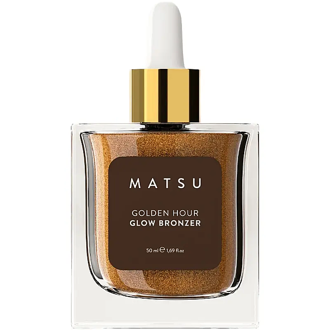 Matsu Golden Hour Glow Bronzer - Işıltılı Bronzlaştırıcı Vücut Yağı 50ml - 1