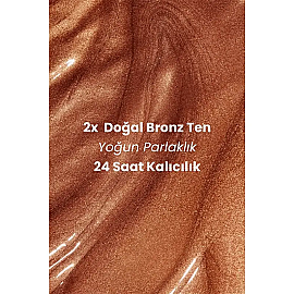 Matsu Golden Hour Glow Bronzer - Işıltılı Bronzlaştırıcı Vücut Yağı 50ml - 2