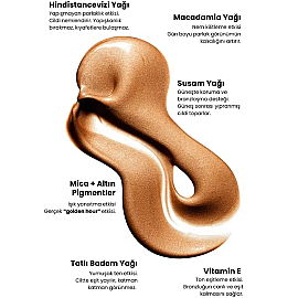 Matsu Golden Hour Glow Bronzer - Işıltılı Bronzlaştırıcı Vücut Yağı 50ml - 3