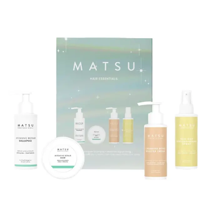 Matsu Hair Essentials - Yavaş Uzayan ve Yıpranmış Saç Bakım Seti - 2