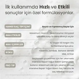 Matsu Intensive Repair Shampoo - Yıpranmış Saç Yoğun Bakım Şampuanı 350ml - 2